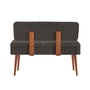 Hanah Home Banco 1053 - 1 Anthracite y Nogal